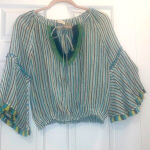 Ramy Brook Boho tie top women’s xxs